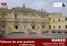 Talleres de arte gratuito en la Quinta de Presa 2017
