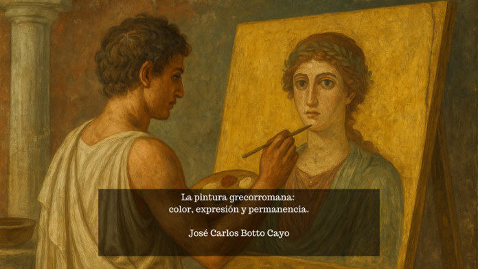 La pintura grecorromana color, expresión y permanencia